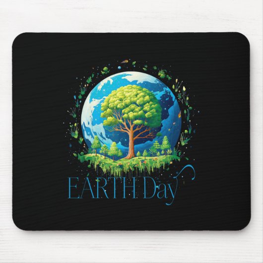 Internationales Bewusstsein für den Erdtag 1 Mousepad (Vorne)