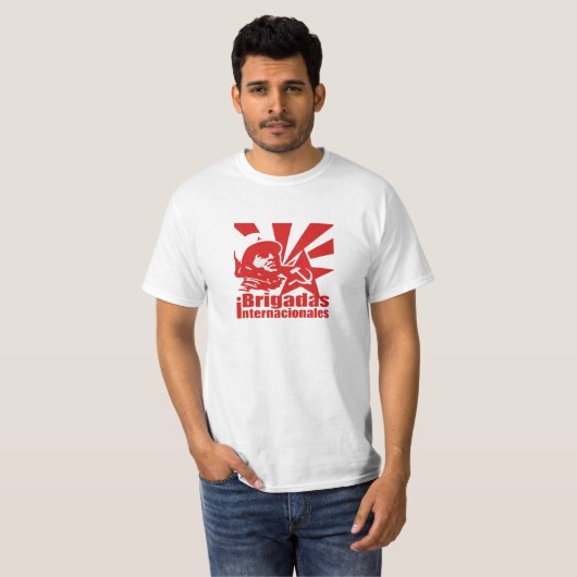 Internationales Brigaden-Shirt T-Shirt (Vorne ganz)