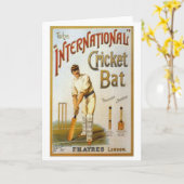 Internationales Cricket-Becken Karte (Gelbe Blume)