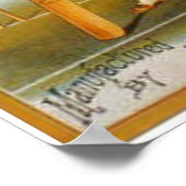 Internationales Cricket-Becken Poster (Ecke)