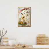 Internationales Cricket-Becken Poster (Küche)