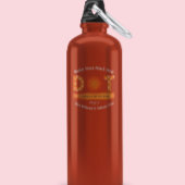 Internationales Dot Day Design Edelstahlflasche