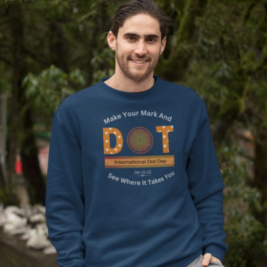 Internationales Dot Day Design Sweatshirt