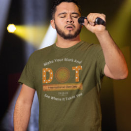 Internationales Dot Day Design T-Shirt