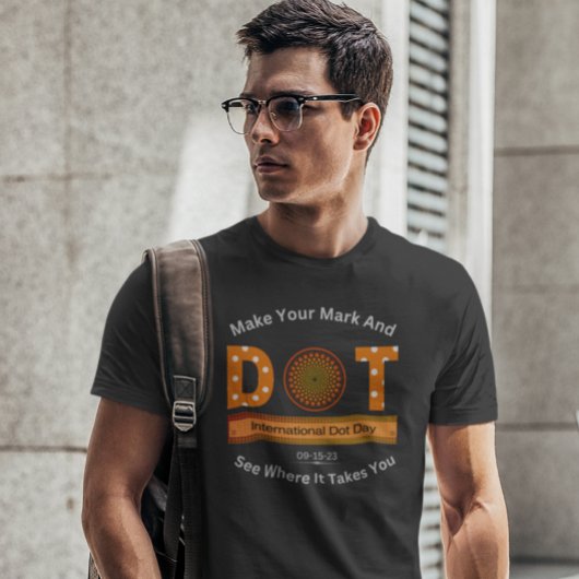 Internationales Dot Day Design T-Shirt