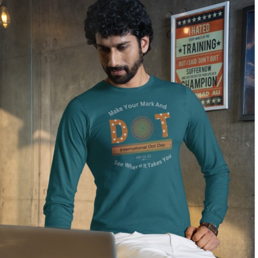 Internationales Dot Day Design T-Shirt