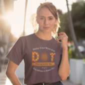 Internationales Dot Day Design T-Shirt