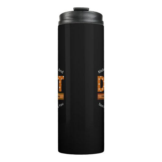 Internationales Dot Day Design Thermosbecher (Vorderseite)