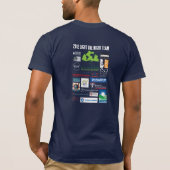 Internationales FBB Licht das Nachtteam-T-Shirt T-Shirt (Rückseite)