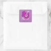Internationales Frauentag 8. März 2024 Shirt Quadratischer Aufkleber (Tasche)