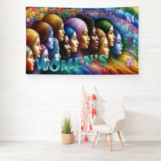 Internationales Frauentag-Banner Banner (Insitu)