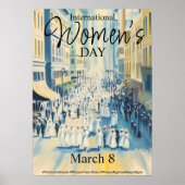 Internationales Frauentag-Leid Poster (Vorne)