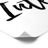 Internationales Frauentag-Poster Poster (Ecke)