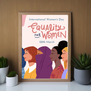 Internationales Frauentag-Poster Poster