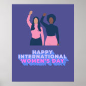 internationales Frauentagesposter Poster (Vorne)
