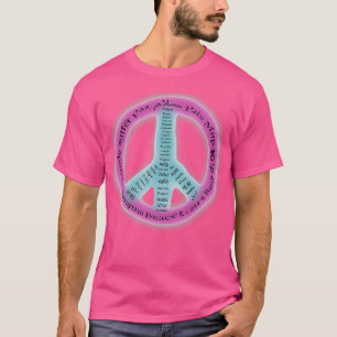 Internationales Friedenszeichen T-Shirt