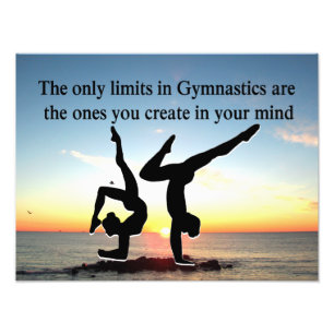 INTERNATIONALES GYMNAST FOTODRUCK