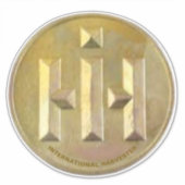 Internationales Logo des Harvester Golden Award Aufkleber (Vorderseite)