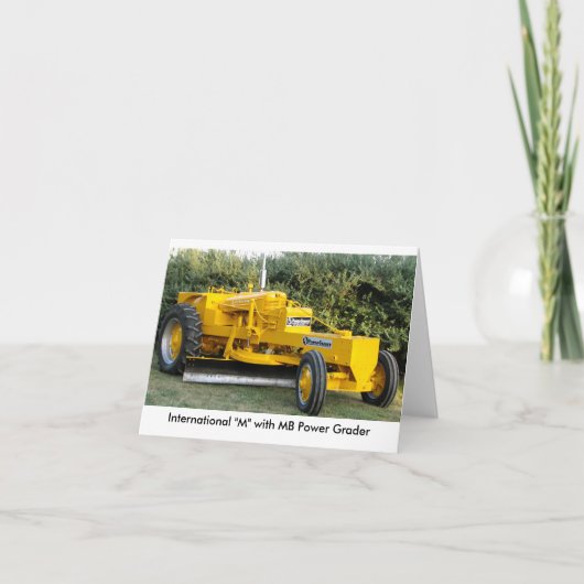 Internationales "M" mit MB-Power-Sortierer Karte (Vorderseite)