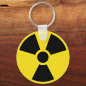 Internationales Nukleares Zeichen Schlüsselanhänger (Vorderseite)