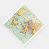Internationales Party Paper Standard Dinner Napkin Serviette (Ecke)