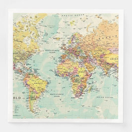 Internationales Party Paper Standard Dinner Napkin Serviette