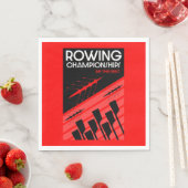 Internationales Rudern Serviette (Beispiel)