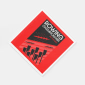 Internationales Rudern Serviette (Ecke)