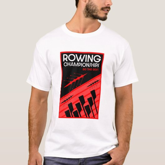 Internationales Rudern T-Shirt (Vorderseite)