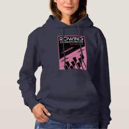 Internationales Rudern von Frauen Hoodie