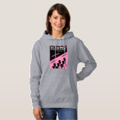 Internationales Rudern von Frauen Hoodie (Vorne ganz)