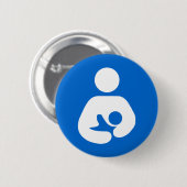 Internationales stillendes Symbol Button (Vorne & Hinten)