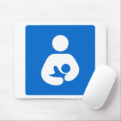 Internationales stillendes Symbol Mousepad (Mit Mouse)