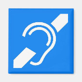 Internationales Zeichen für den Tod Magnet (Vorne)