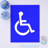 Internationales Zugangszeichen Flyer (Einzeln)