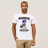 Internatsschüler wollen wir Sie! T-Shirt (Vorne ganz)