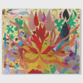 Interne Flamme - MattPackpapier, 30" x 6' Geschenkpapier (Flach)