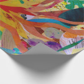 Interne Flamme - MattPackpapier, 30" x 6' Geschenkpapier (Ecke)