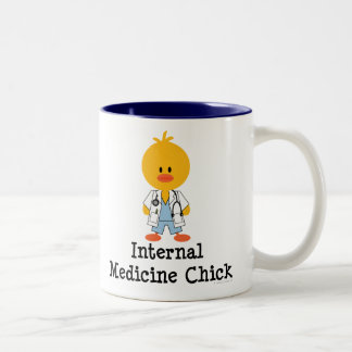 Interne Medizin-Küken-Tasse Zweifarbige Tasse
