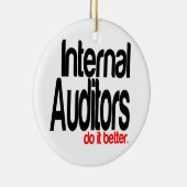 Interne Prüfer machen es besser Keramikornament (Rechts)