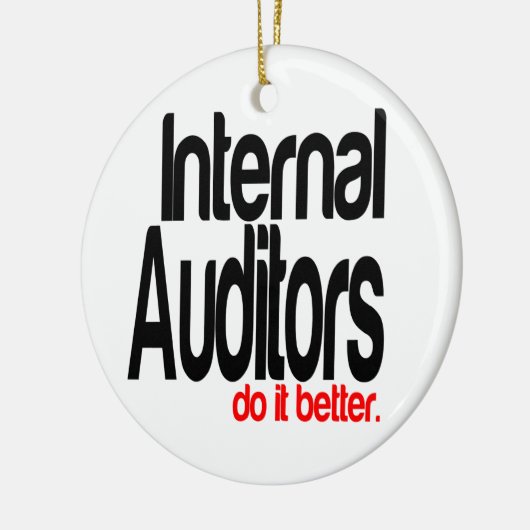 Interne Prüfer machen es besser Keramikornament (Links)