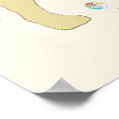 Interne weibliche Anatomie-Veterinärdiagramm Poster (Ecke)