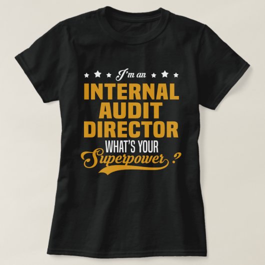 Interner Auditdirektor T-Shirt (Design vorne)