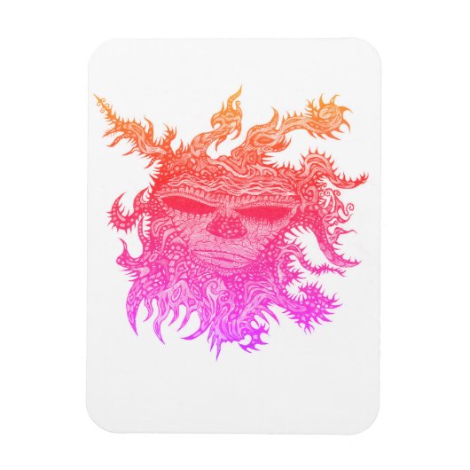 Interner Wahnsinn 2 Magnet (Vertikal)