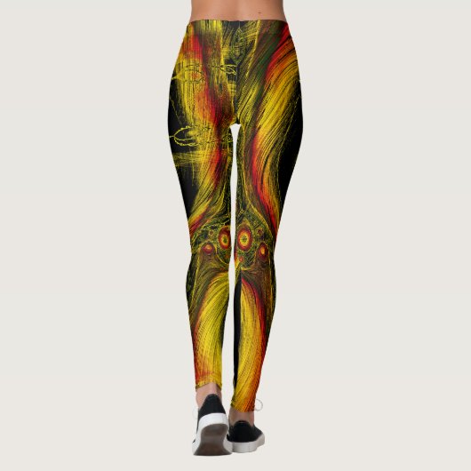 Internes Chaos Leggings (Rückseite)