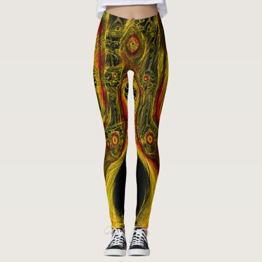 Internes Chaos Leggings (Vorderseite)