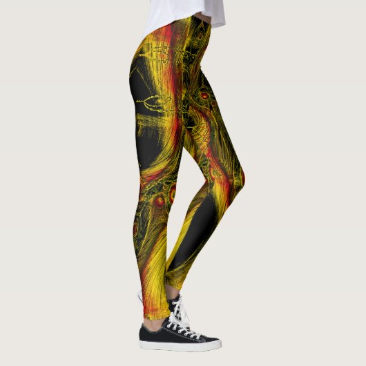 Internes Chaos Leggings (Rechts)