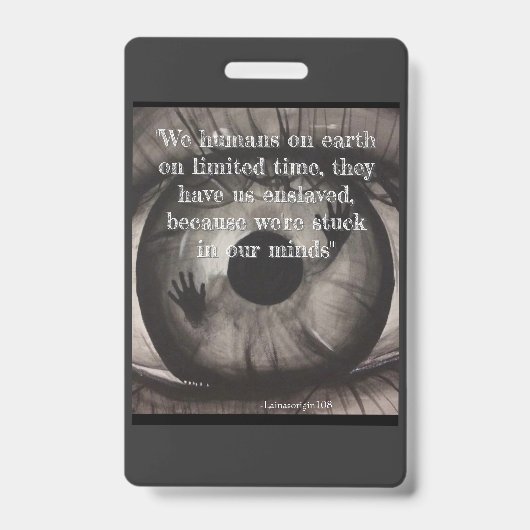 Internes Gefängnis Ausweis (Vorderseite)