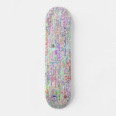 Internet Chat Lingo Art Skateboard (Vorderseite)