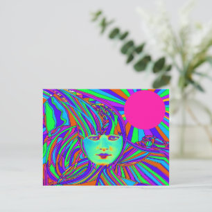 Internet Computer Postkarte